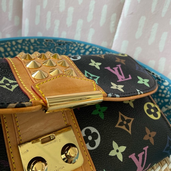 LOUIS VUITTON COURTNEY CLUTCH MULTI NOIR FL0170 ‼️PURGE SALE‼️ - Picture 10 of 16